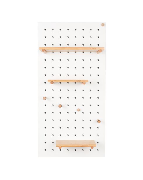Panneau mural Bundy blanc - 2 x 90 x 45 cm