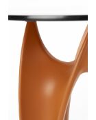 Mesa auxiliar roja Hactua - 40 x 40 x 41 cm