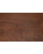 Table d'appoint Pilaster marron - 35 x 25 x 48 cm