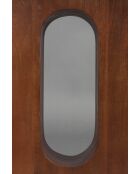 Table d'appoint Pilaster marron - 35 x 25 x 48 cm