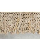 Alfombra Frills beige/amarilla - 240 x 170 x 0,6 cm