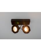 Dice-2 zwarte spot - 28 x 12 x 19 cm