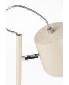 Lámpara de mesa Buckle Head beige - 25 x 25 x 50 cm