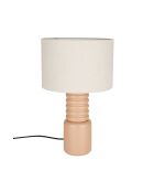 Lampe de table Six orange - 30 x 30 x 50 cm
