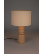 Lampe de table Six orange - 30 x 30 x 50 cm