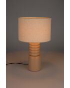 Lampe de table Six orange - 30 x 30 x 50 cm
