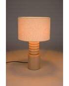Lampe de table Six orange - 30 x 30 x 50 cm