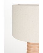 Lampe de table Six orange - 30 x 30 x 50 cm