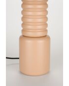 Lampe de table Six orange - 30 x 30 x 50 cm