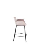Tabouret de bar Brit rose - 54 x 57 x 91.5 cm
