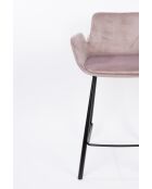 Tabouret de bar Brit rose - 54 x 57 x 91.5 cm