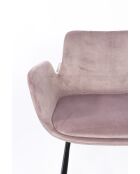 Tabouret de bar Brit rose - 54 x 57 x 91.5 cm