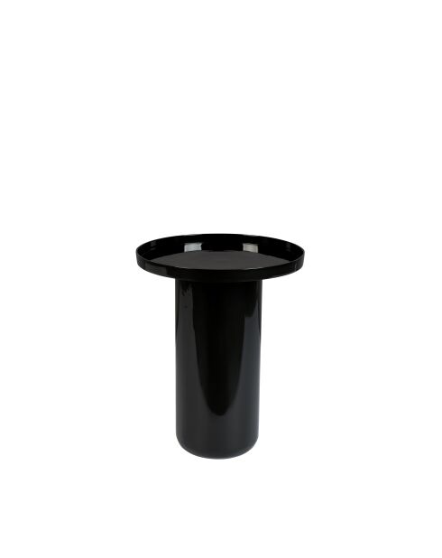 Mesa auxiliar negra Shiny Bomb - 40 x 40 x 51,5 cm