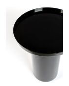 Shiny Bomb zwarte bijzettafel - 40 x 40 x 51,5 cm