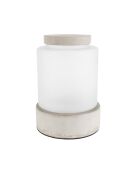 Graue Vase Reina - 21,5 x 21,5 x 31,5 cm