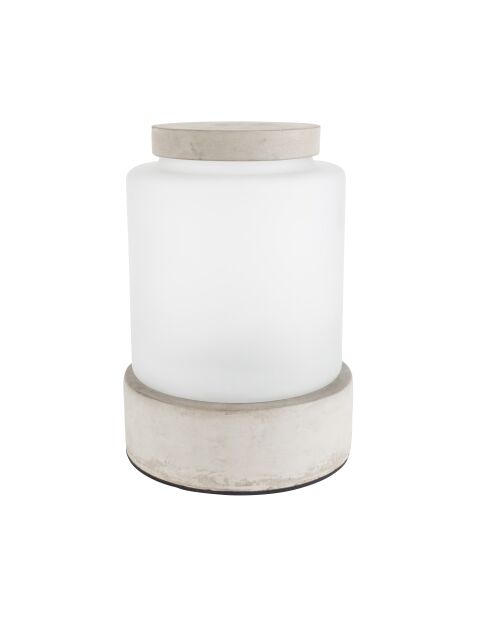 Graue Vase Reina - 21,5 x 21,5 x 31,5 cm