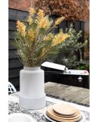 Graue Vase Reina - 21,5 x 21,5 x 31,5 cm