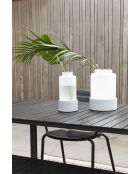 Graue Vase Reina - 21,5 x 21,5 x 31,5 cm