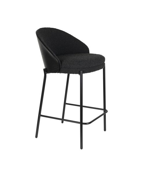 Silla de bar Rodin negra - 50 x 53 x 87 cm