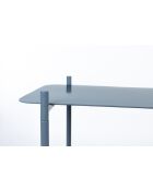Meuble de rangement River L bleu - 100 x 35 x 62 cm
