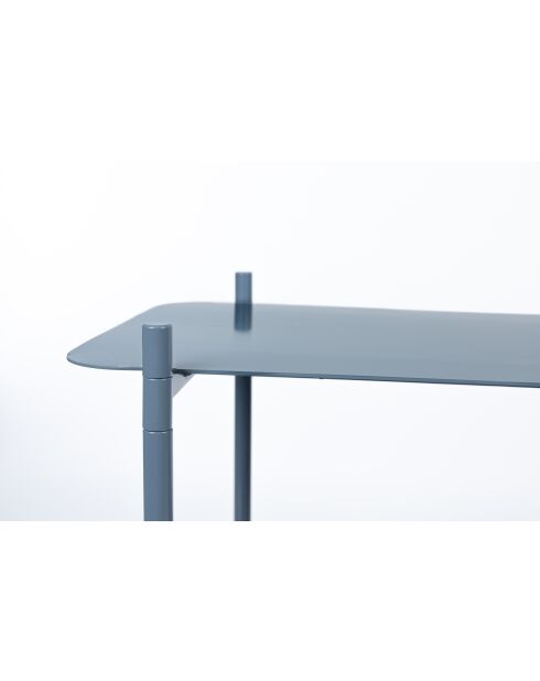 Mueble de almacenamiento River L azul - 100 x 35 x 62 cm