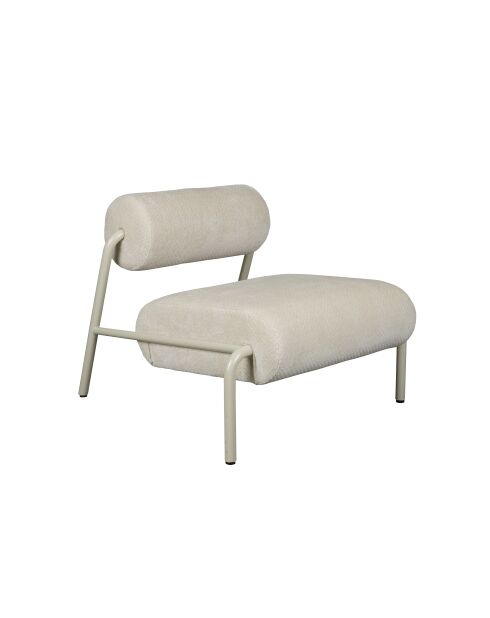 Sillón Lekima beige - 93 x 87 x 70 cm