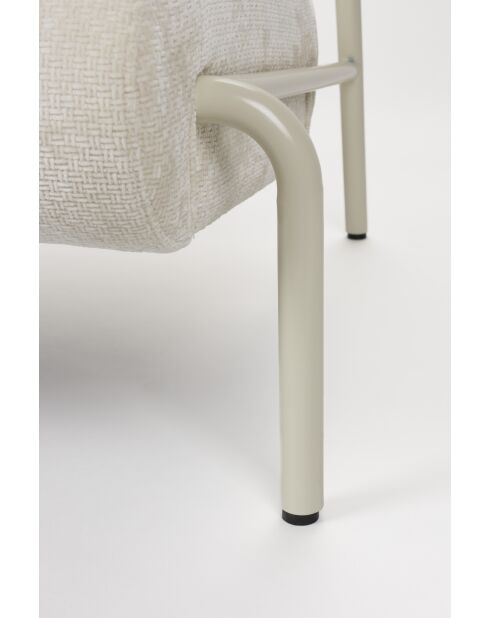 Sillón Lekima beige - 93 x 87 x 70 cm
