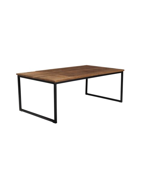 Mesita marrón Randi - 110 x 60 x 41 cm