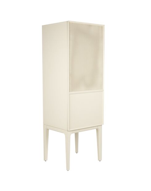 Armadio a 1 anta beige June - 55 x 60 x 180 cm