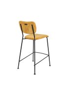 Taburete de bar Benson ocre - 53,5 x 46 x 92 cm