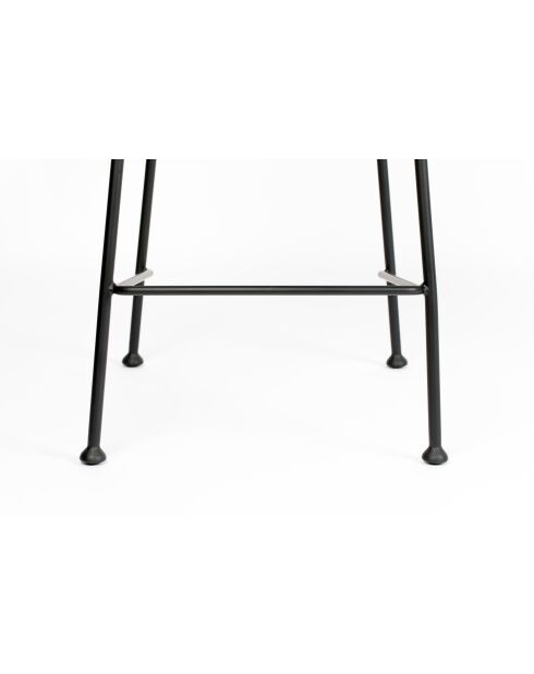 Taburete de bar Benson ocre - 53,5 x 46 x 92 cm