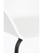 Witte stoel Void - 56 x 55 x 73,5 cm