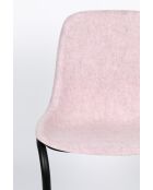 Chaise Thirsty rose - 55 x 52 x 78.5 cm