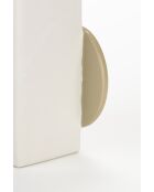 Bloomer beigefarbene Vase - 15 x 9,5 x 23 cm