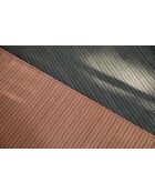 Tappeto verde Waves - 240 x 170 x 0,5 cm