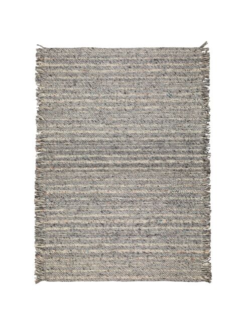 Teppich Frills, 240 x 170 x 0,6 cm, grau/blau