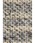 Teppich Frills, 240 x 170 x 0,6 cm, grau/blau