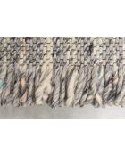 Teppich Frills, 240 x 170 x 0,6 cm, grau/blau