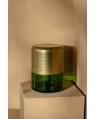 Table d'appoint Cave verte - 35 x 35 x 45 cm