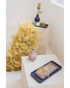 Lot de 2 plateaux Rebel bleu et rose - 39.5 x 15.5 x 2.5 cm