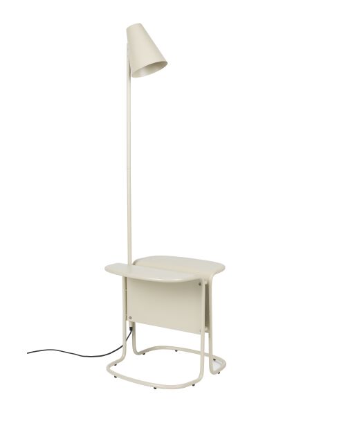 Lámpara de pie Lustor beige - 42 x 40 x 130 cm