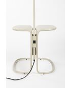 Lámpara de pie Lustor beige - 42 x 40 x 130 cm