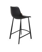 Taburete de bar negro Franky - 52 x 45 x 91 cm