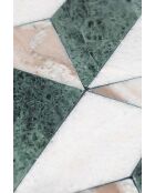 Mesa auxiliar negra Another Marble - 37 x 37 x 57 cm