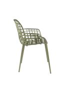 Sillón de jardín verde Albert Kuip - 59,5 x 59,5 x 82,5 cm