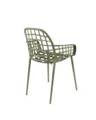 Sillón de jardín verde Albert Kuip - 59,5 x 59,5 x 82,5 cm