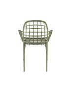 Sillón de jardín verde Albert Kuip - 59,5 x 59,5 x 82,5 cm