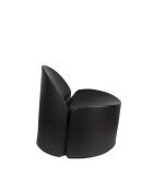 Sillón de jardín Bloom negro - 72 x 69 x 70 cm