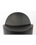 Sillón de jardín Bloom negro - 72 x 69 x 70 cm