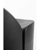 Sillón de jardín Bloom negro - 72 x 69 x 70 cm
